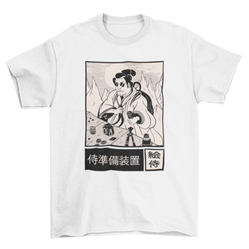 Japanese photographer t-shirt