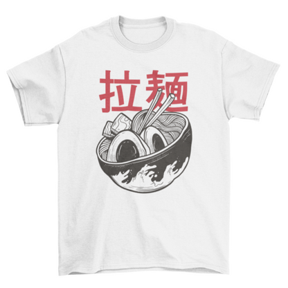 Ramen bowl japanese food t-shirt